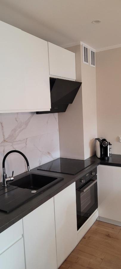 Sloneczny Apartament Z Ogrodkiem กดัญสก์ ภายนอก รูปภาพ