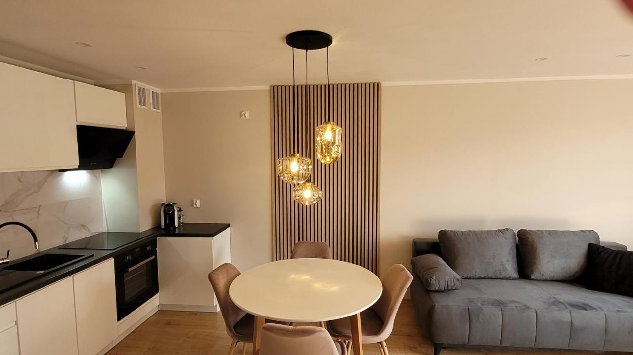 Sloneczny Apartament Z Ogrodkiem กดัญสก์ ภายนอก รูปภาพ
