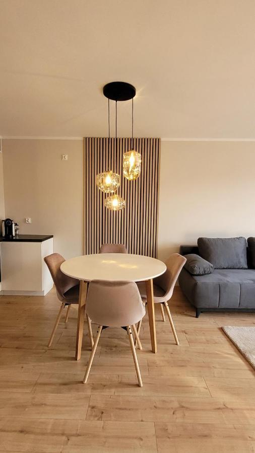 Sloneczny Apartament Z Ogrodkiem กดัญสก์ ภายนอก รูปภาพ