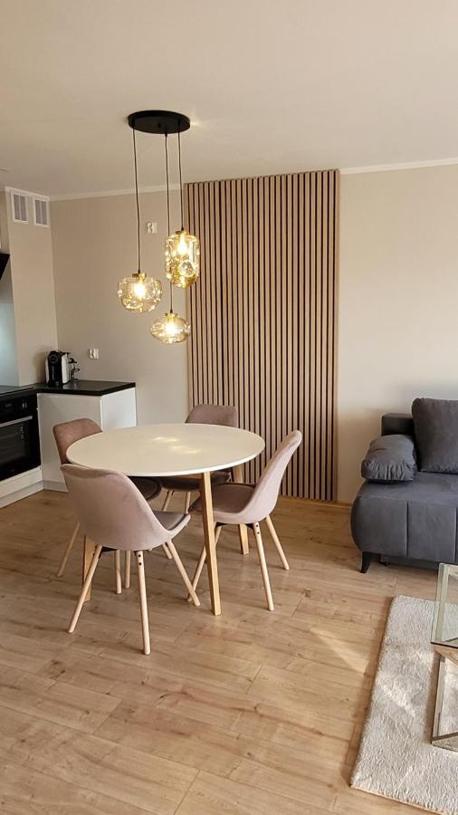 Sloneczny Apartament Z Ogrodkiem กดัญสก์ ภายนอก รูปภาพ